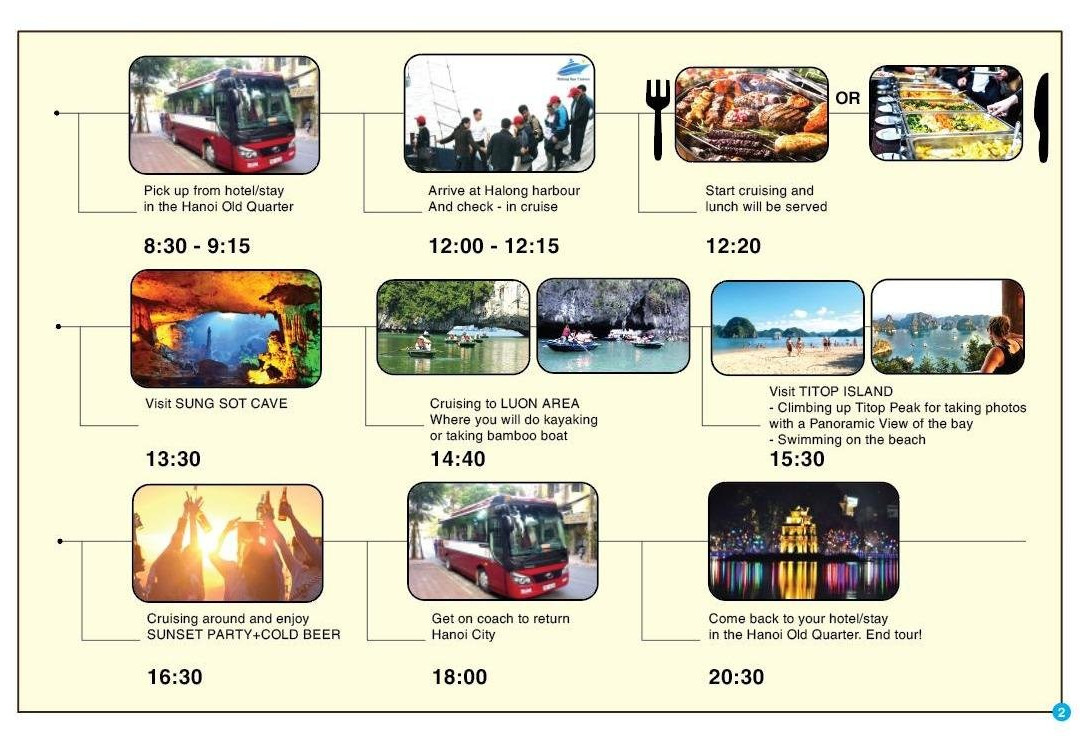 Halong Sun Cruises-团洲岛必去景点