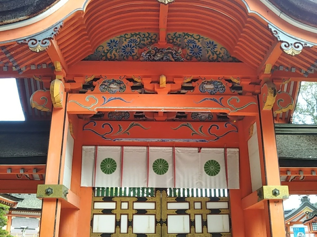 Usajingu Shrine Saidaimon景点图片