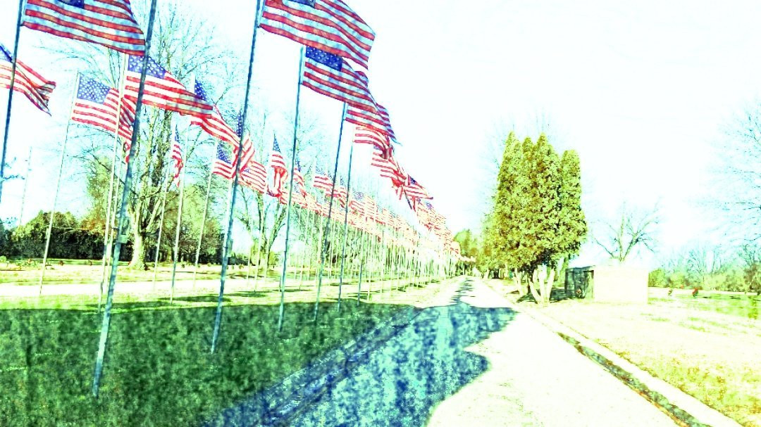 The Avenue of 444 Flags景点图片