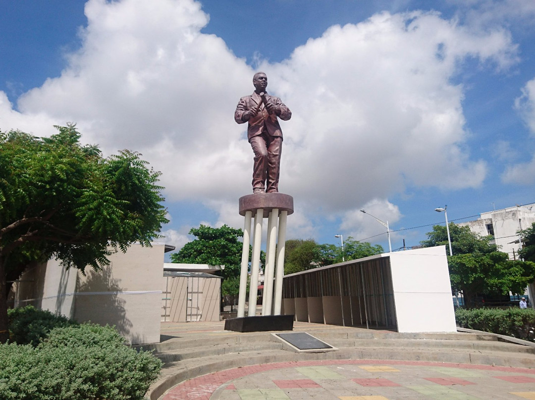 Estatua del Joe Arroyo