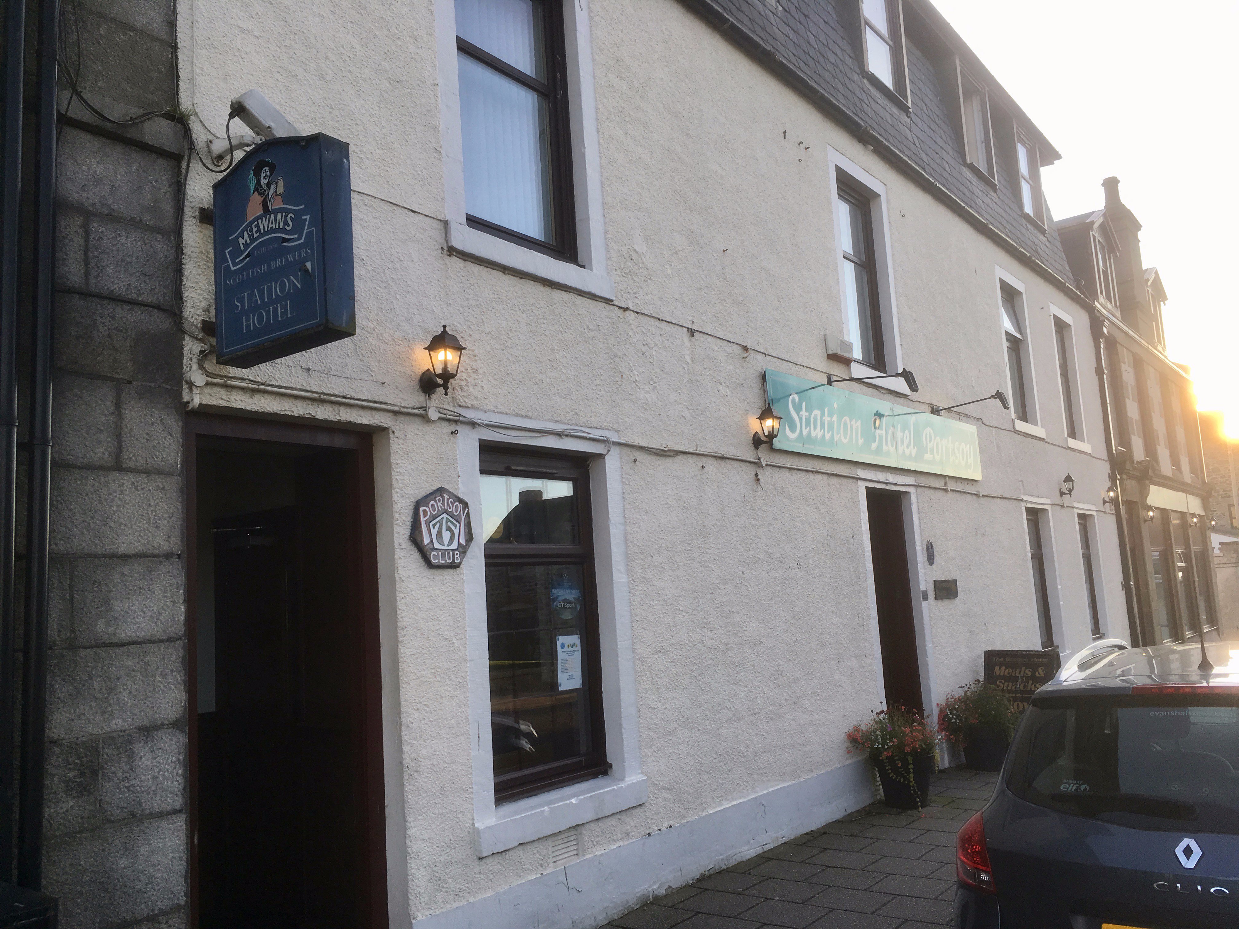 Station Hotel Portsoy-浴室