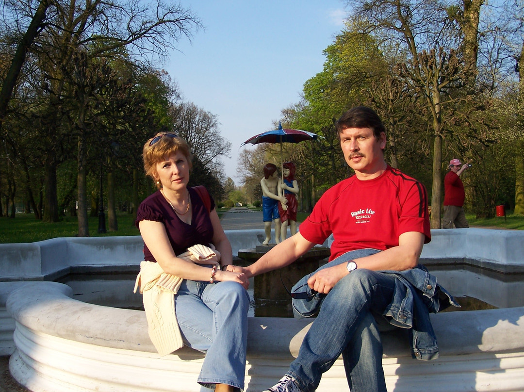 Jas i Malgosia Fountain-Ciechocinek必去景点