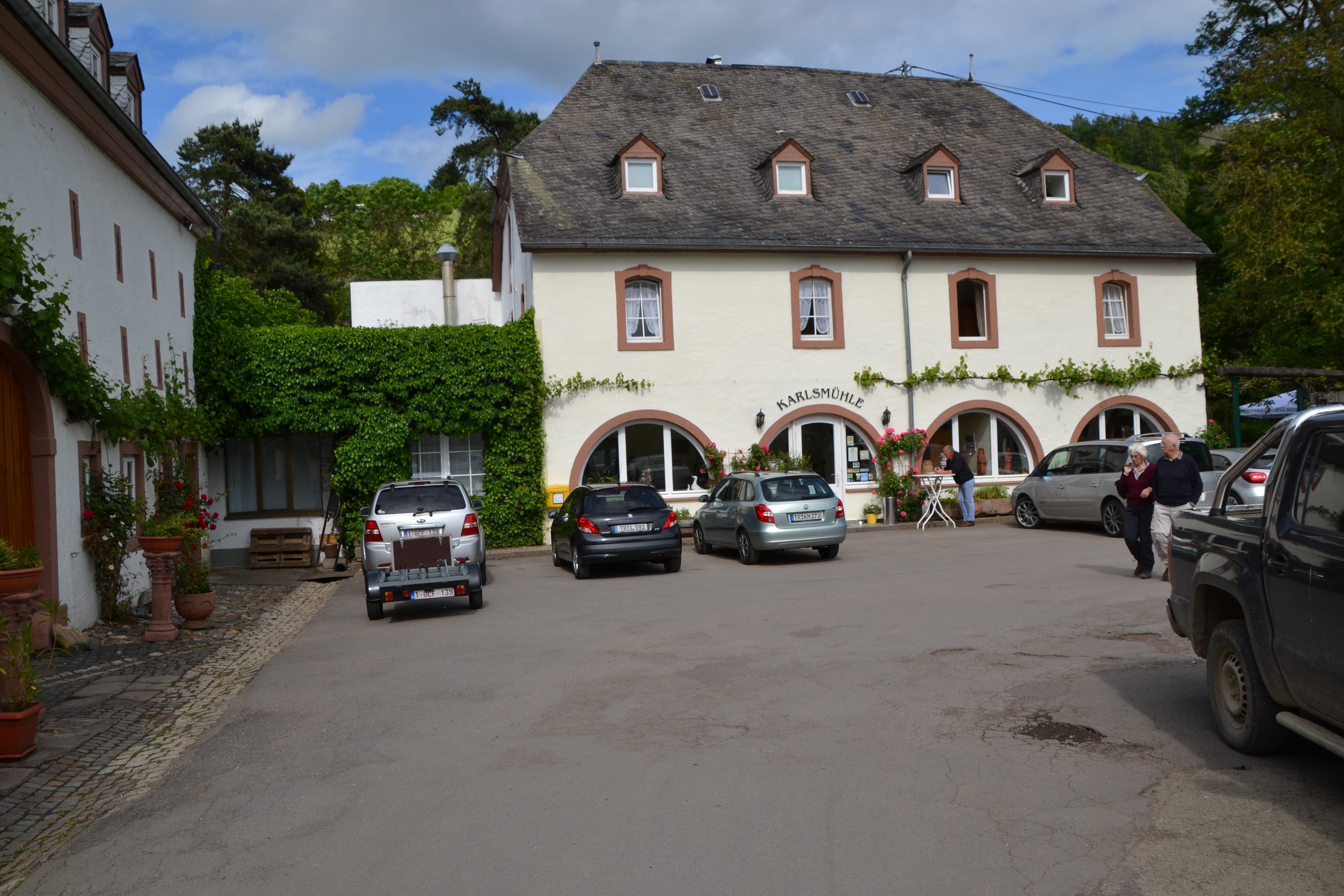 Hotel Weingut Karlsmuhle-浴室
