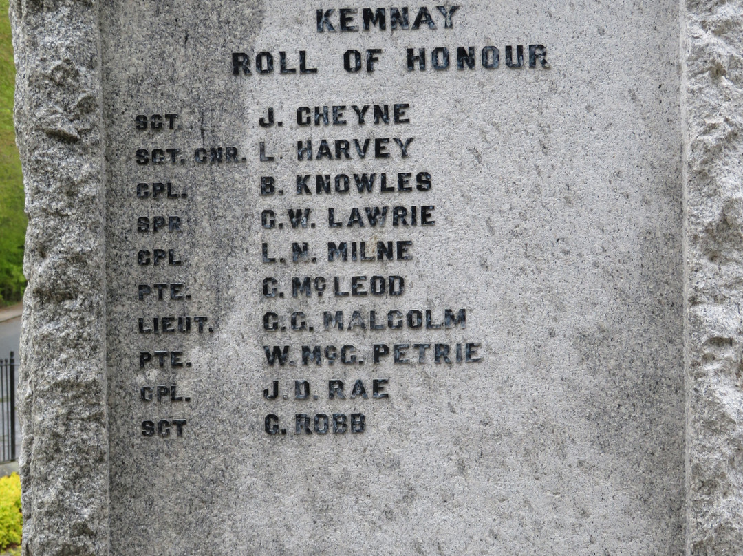 Kenmay War Memorial景点图片