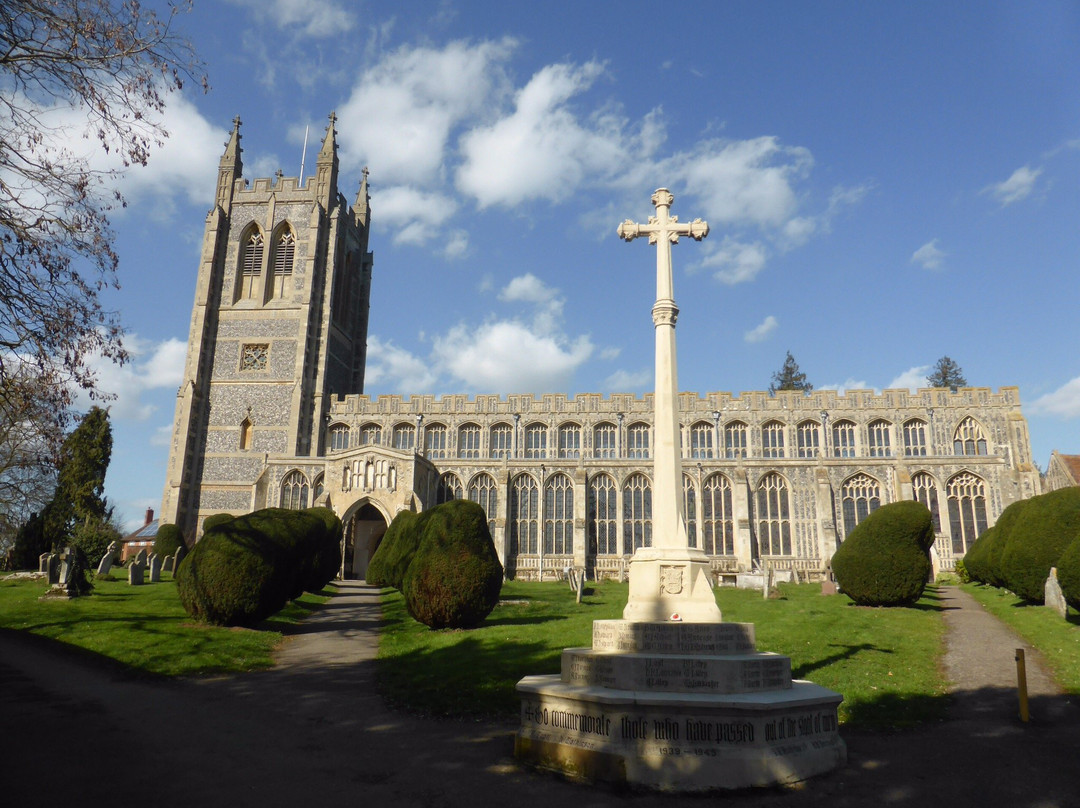 Holy Trinity Long Melford Church景点图片