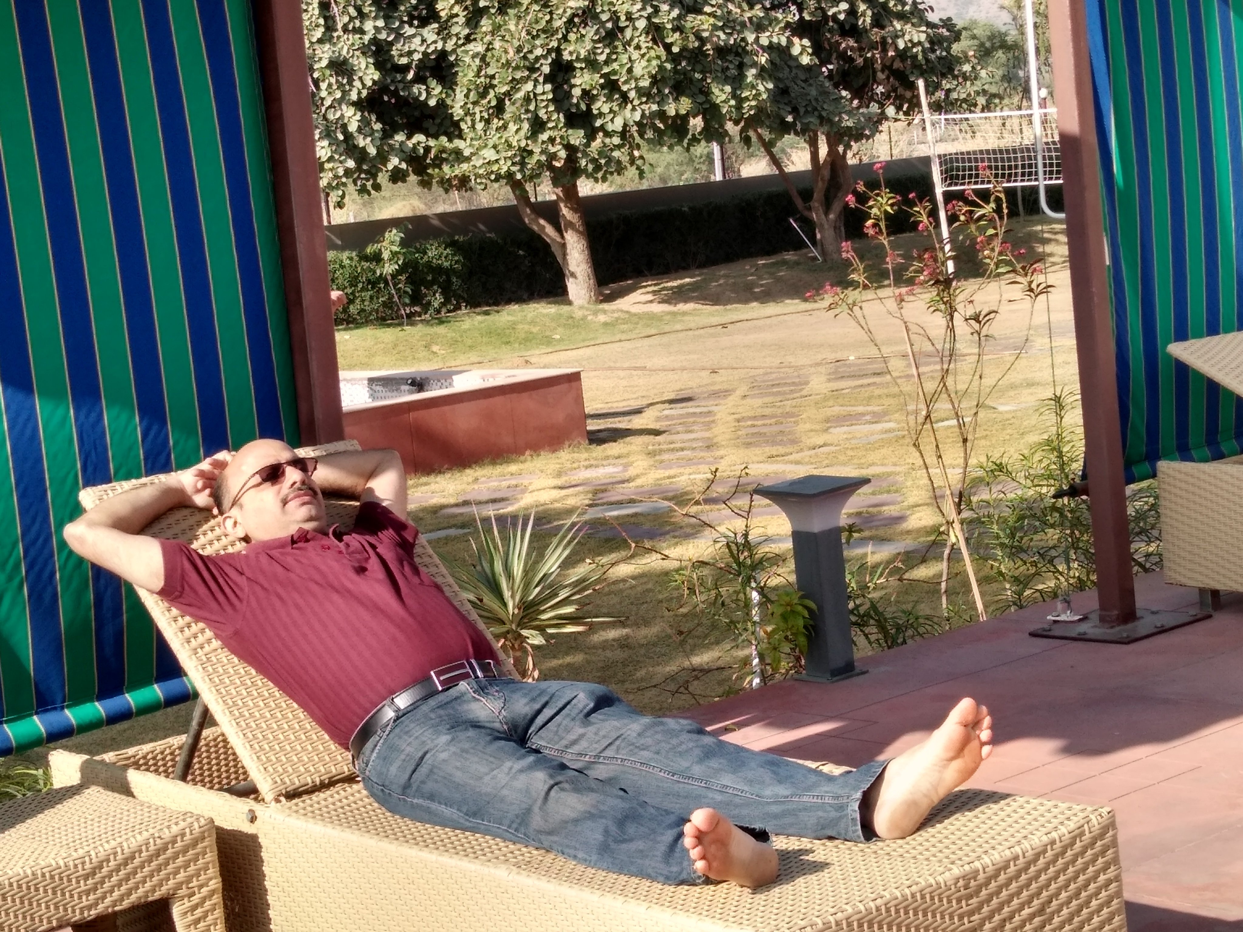 Vesta Avtar Resort Pushkar-泳池