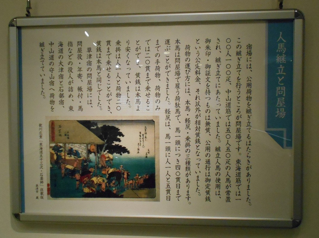 Kusatsu Jukukaido Koryukan-草津市必去景点