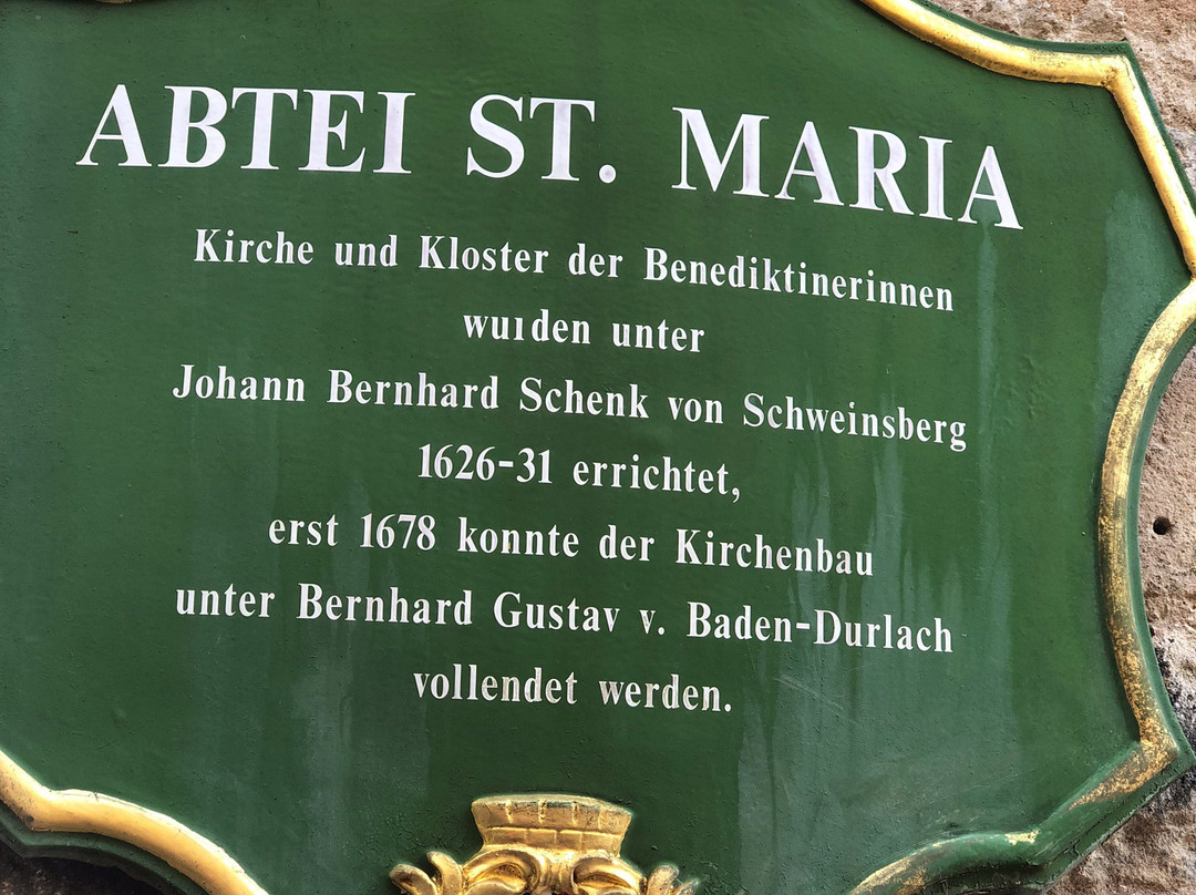 Benediktinerinnenabtei zur Hl. Maria-富尔达必去景点
