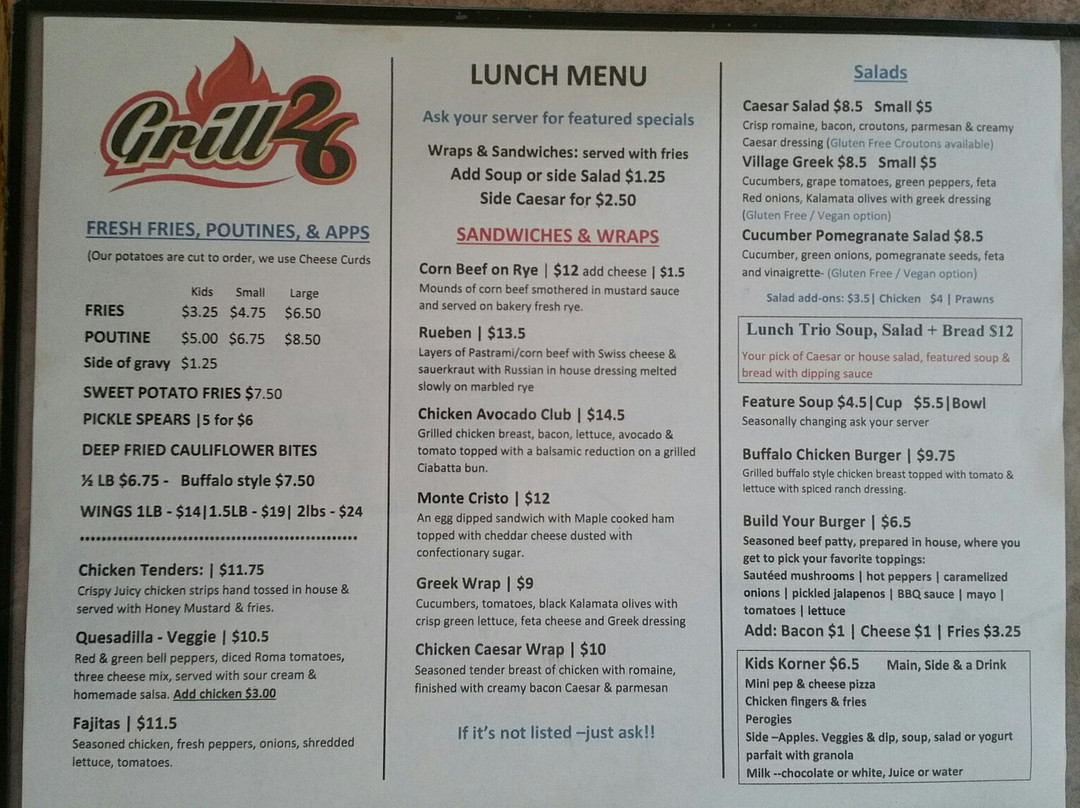 纳基纳餐馆和美食-Grill26