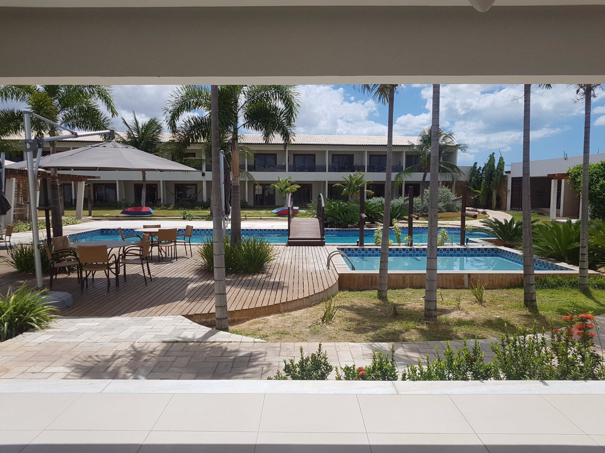 Village Hotel Pousada-泳池