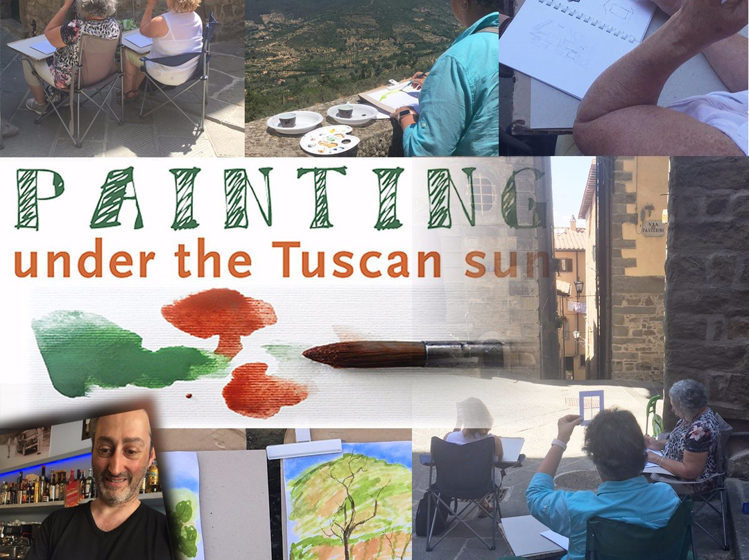 Painting Under the Tuscan sun-Castiglione del Lago必去景点