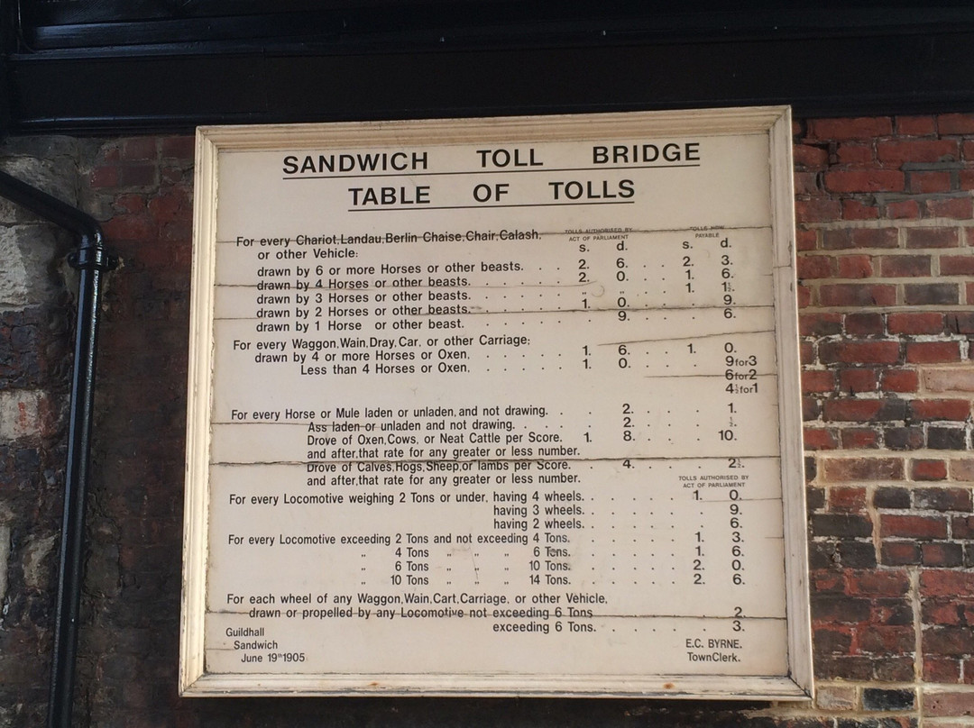 Sandwich Toll Bridge景点图片