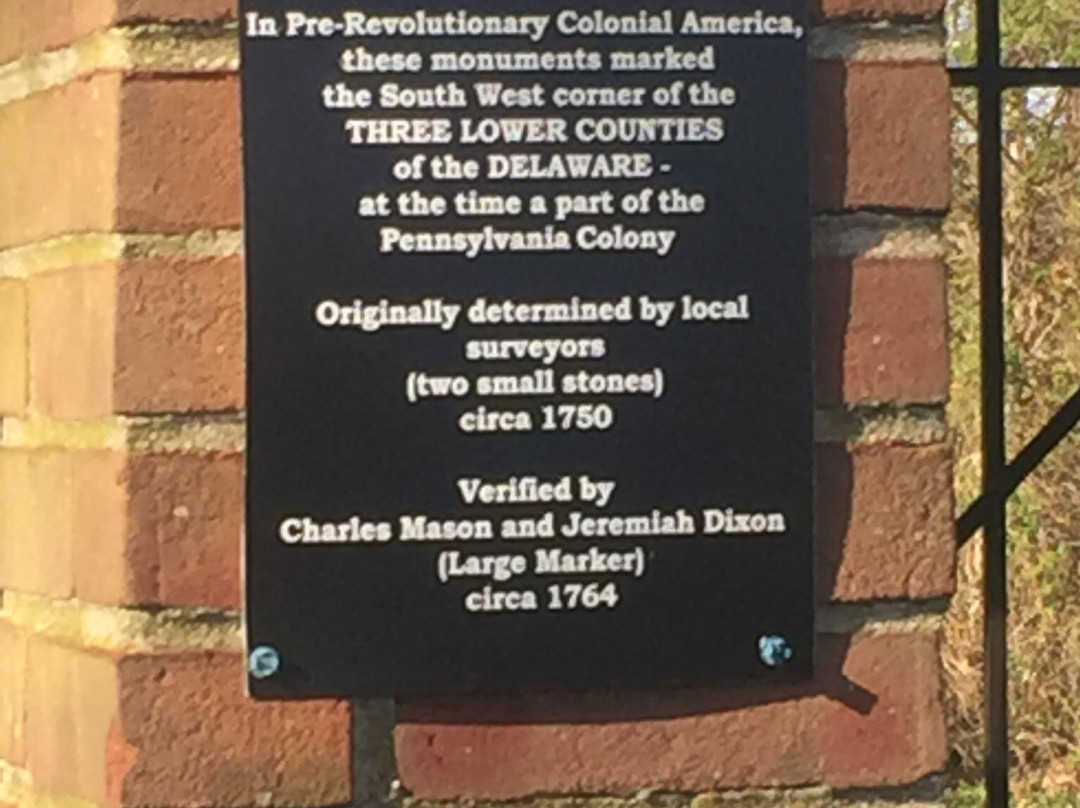 Middle Point - Mason Dixon Marker-Delmar必去景点