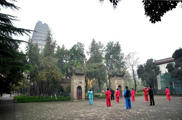 荐福寺小雁塔-西安市必去景点