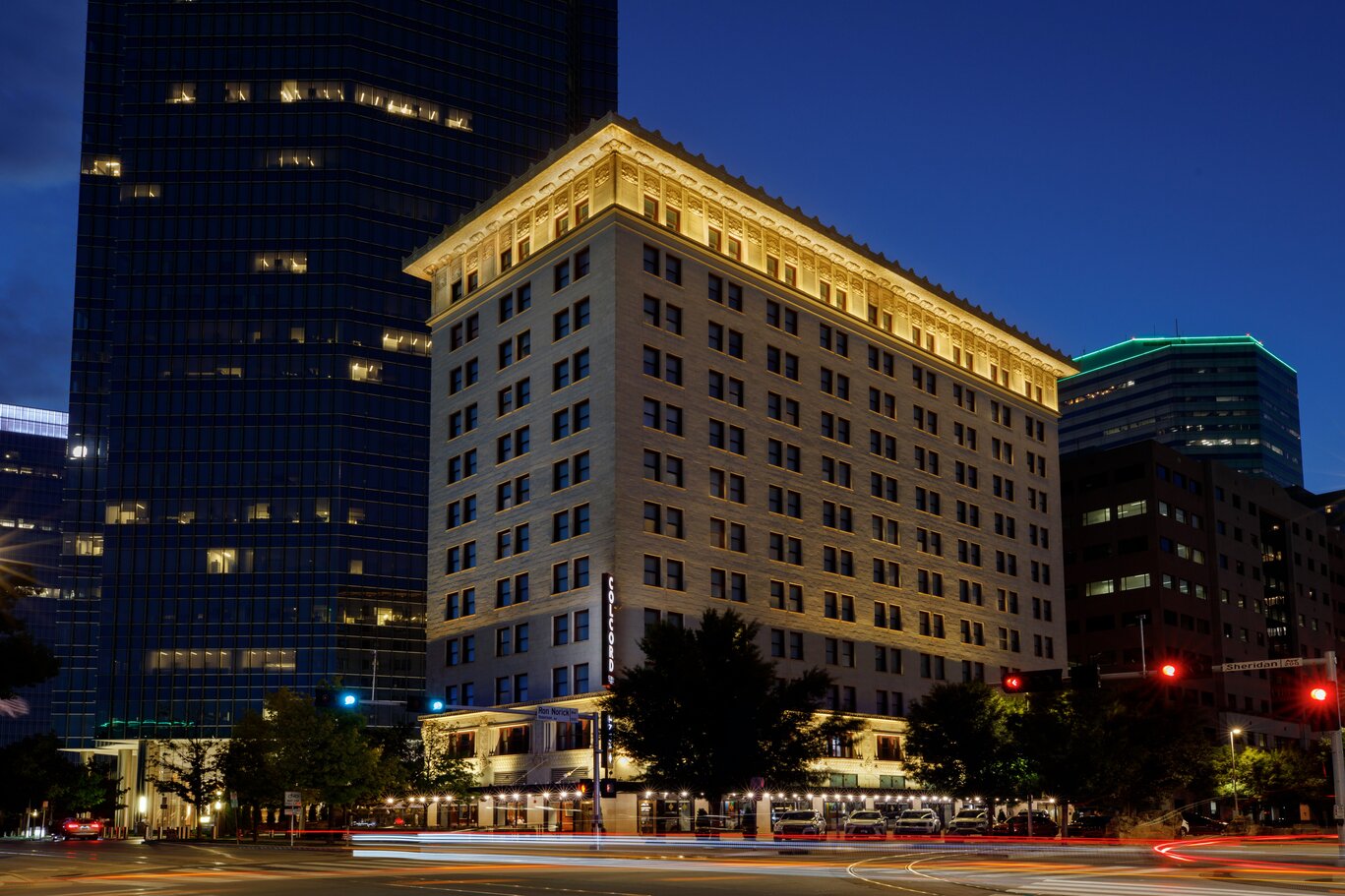Colcord Hotel Oklahoma City, Curio Collection by Hilton-浴室