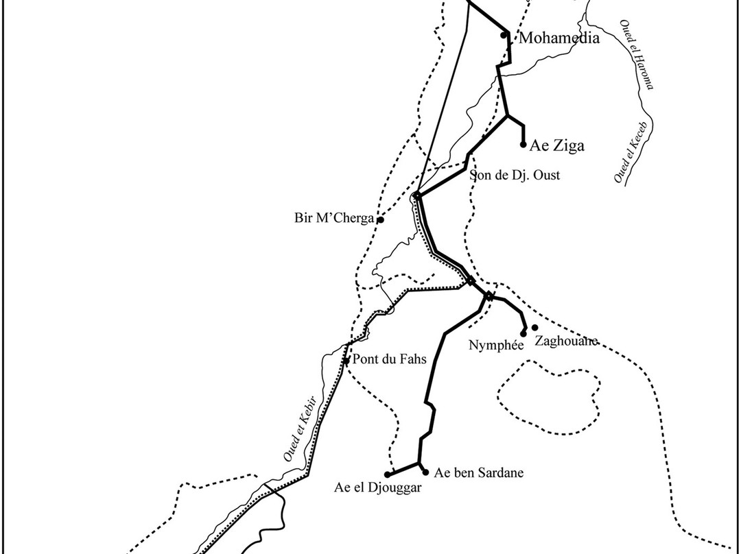 L'aqueduc de Zaghouan-Zaghouan必去景点