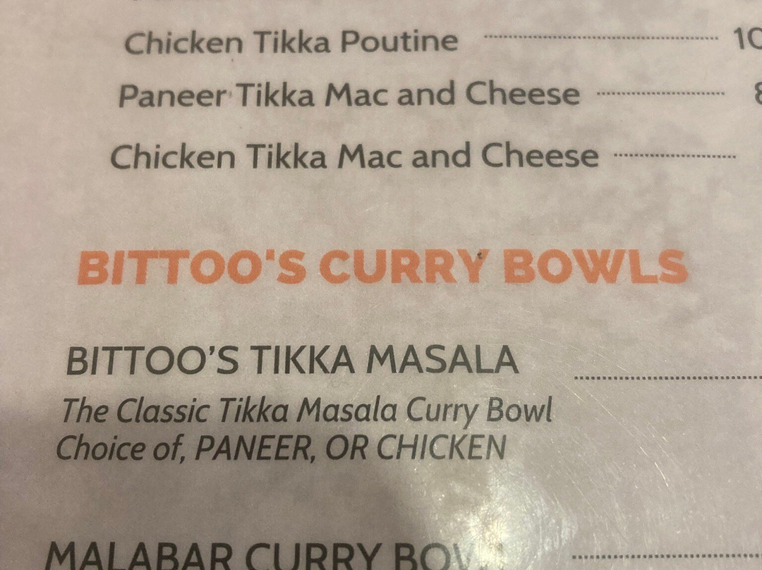 Bittoo's Tikka