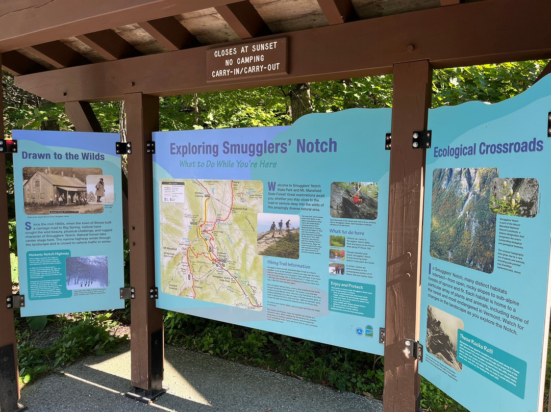 Smugglers Notch State Park-斯托必去景点