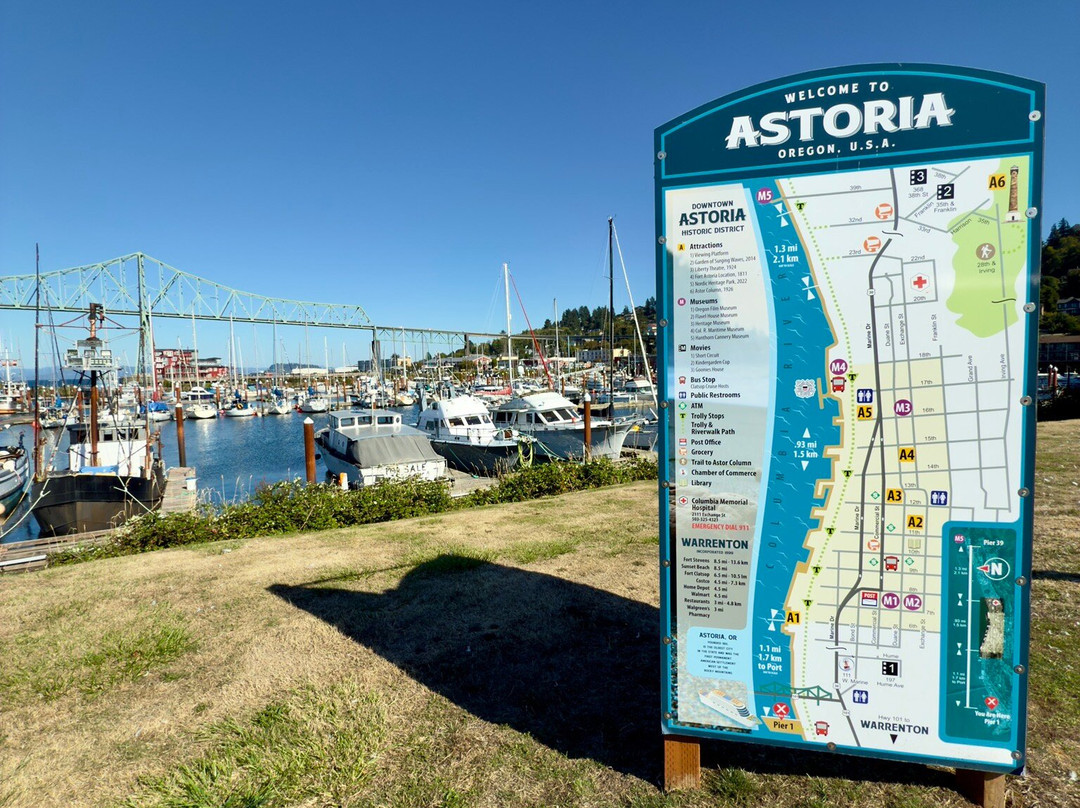 Astoria Oregon Riverwalk-阿斯托里亚必去景点