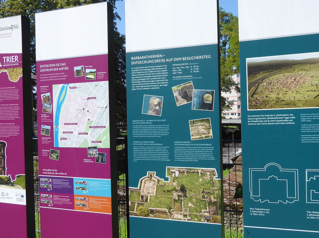 Barbarathermen-特里尔必去景点