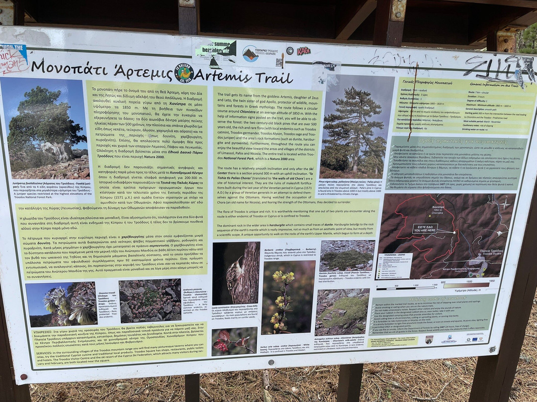 Artemis Nature Trail-特罗多斯必去景点