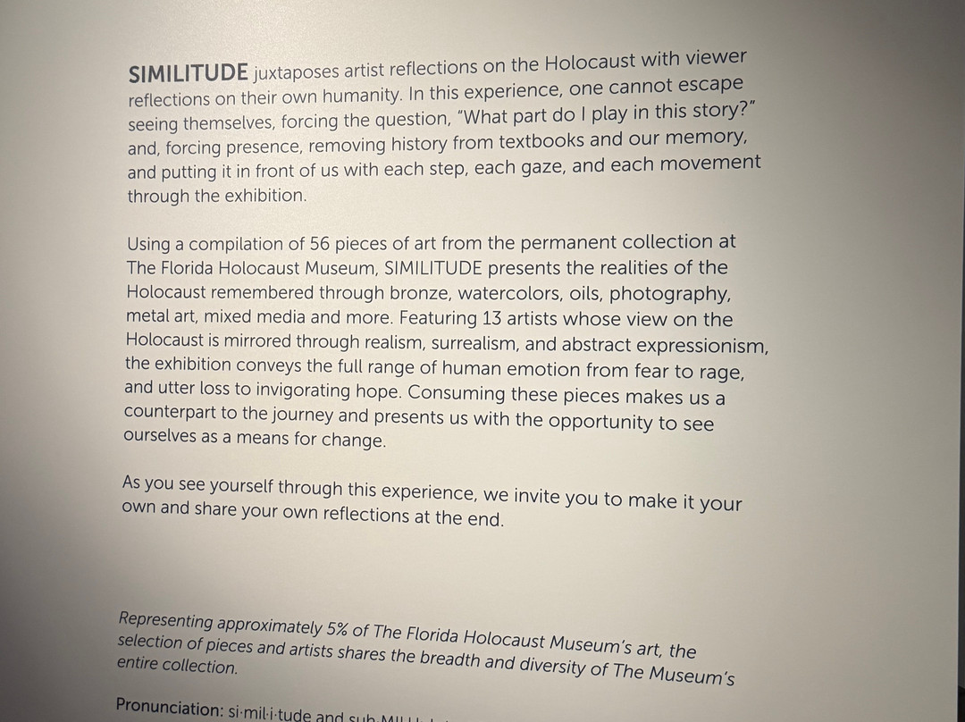 The Florida Holocaust Museum-圣彼德斯堡必去景点