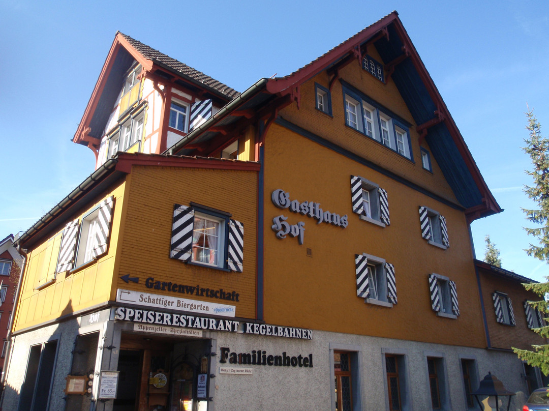 Gonten酒店住宿-Gasthaus Hof