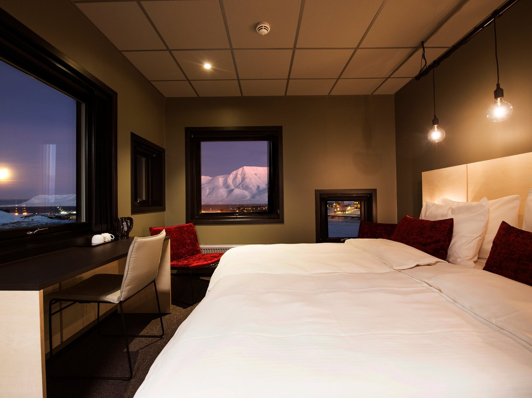 朗伊尔城酒店住宿-Svalbard Hotell The Vault