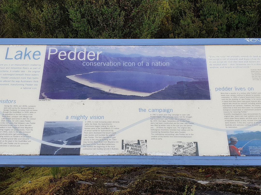 Lake Pedder Lookout景点图片
