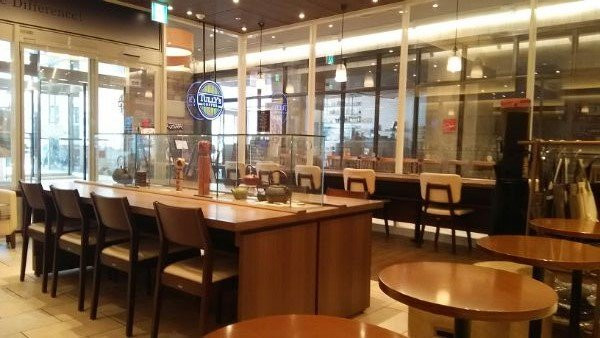 タリーズコーヒー 仙台パルコ2店