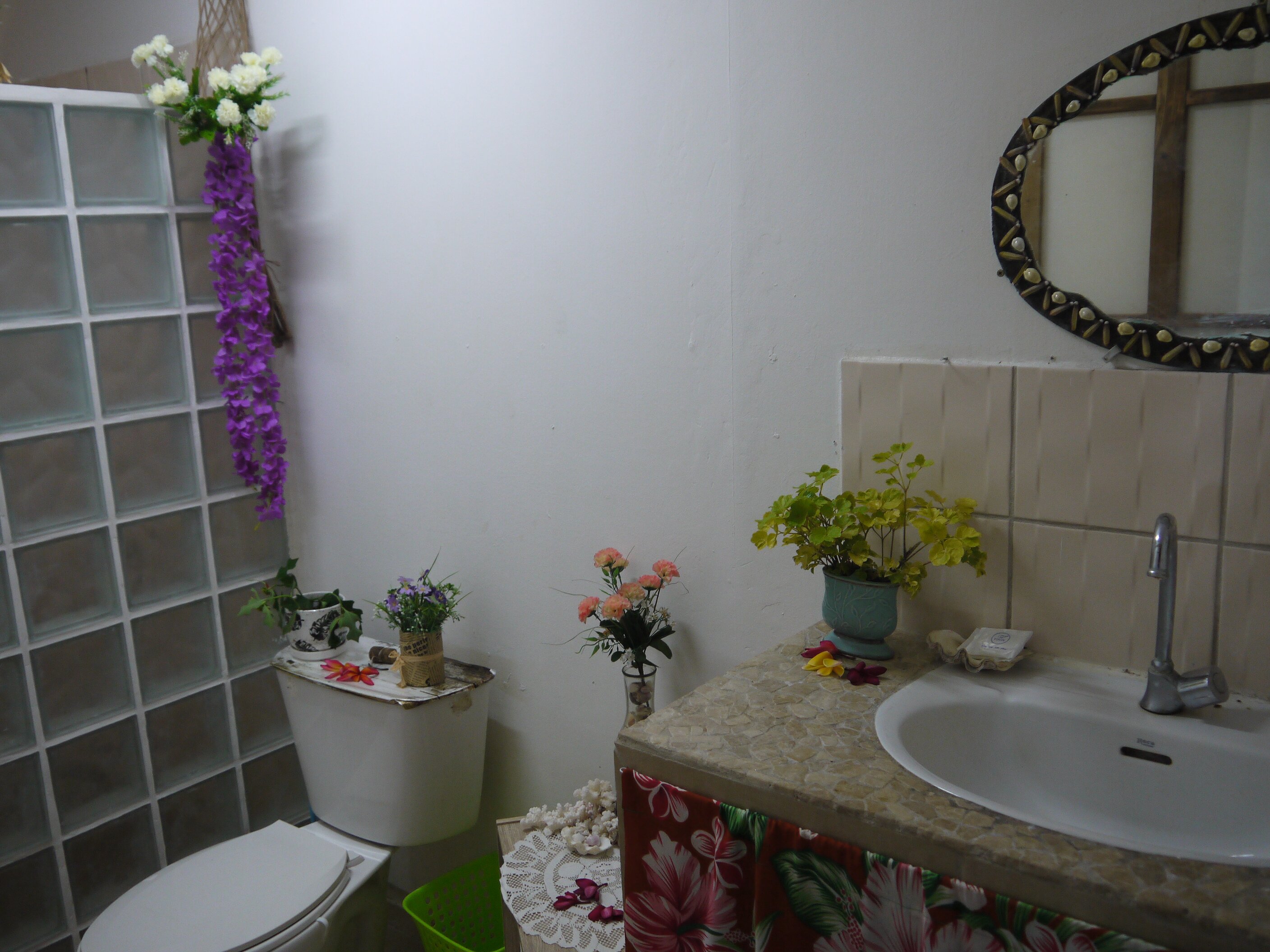 Pension Maupiti Village-浴室