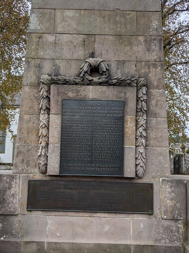 West Linton, War Memorial景点图片