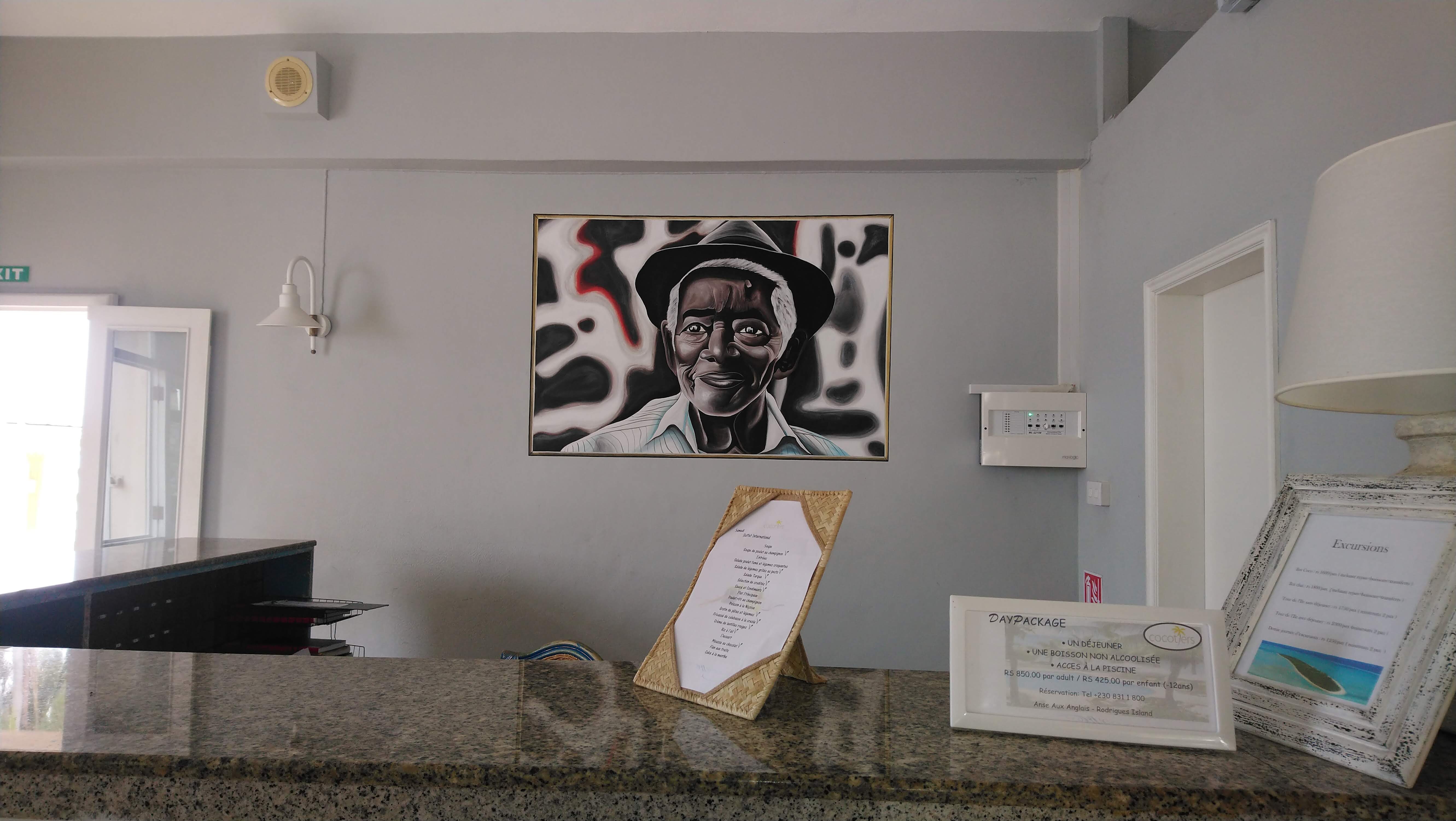 Cocotiers Rodrigues Boutik Hotel-浴室