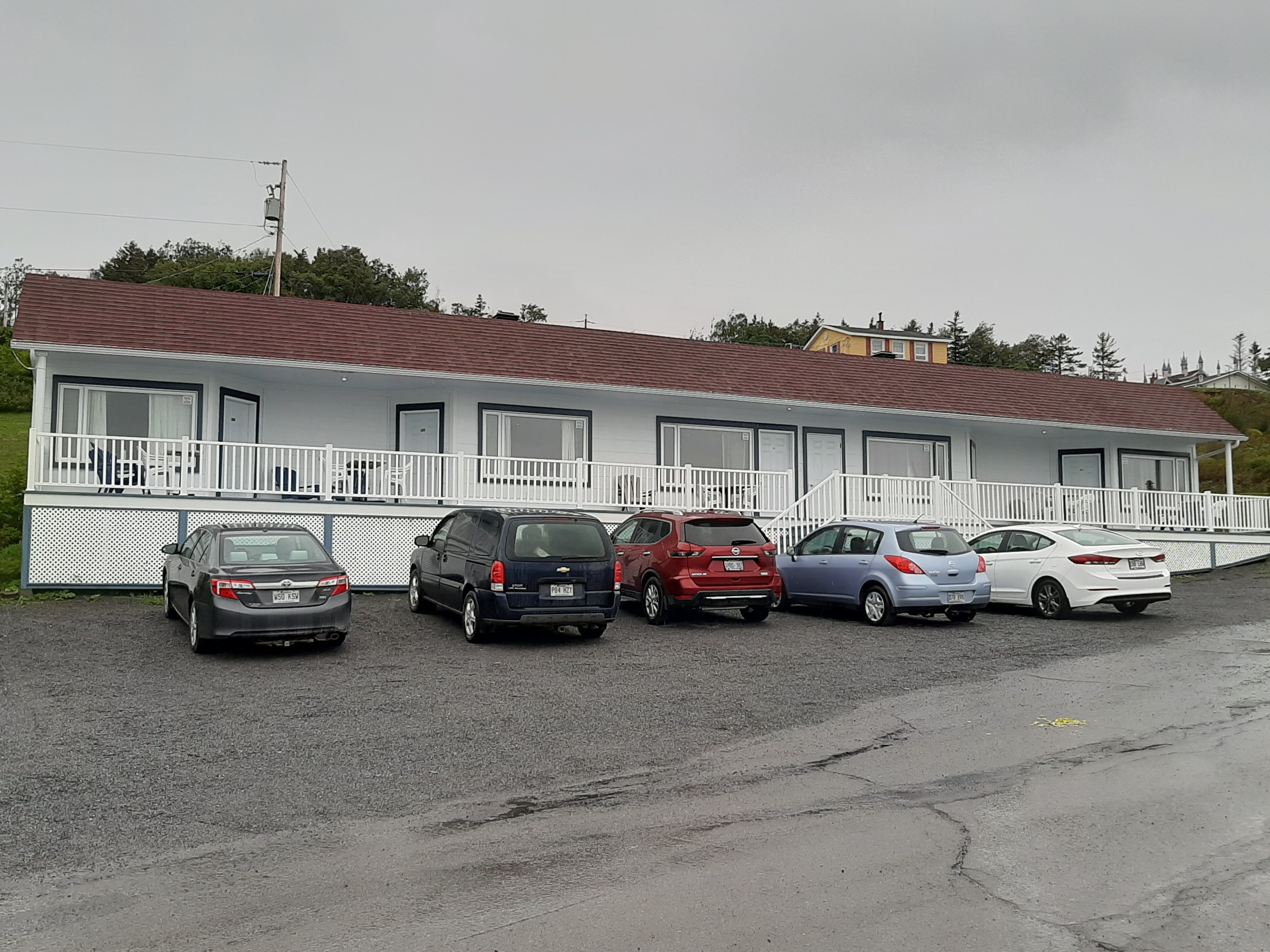 Hotel Motel Grande-Vallee-浴室