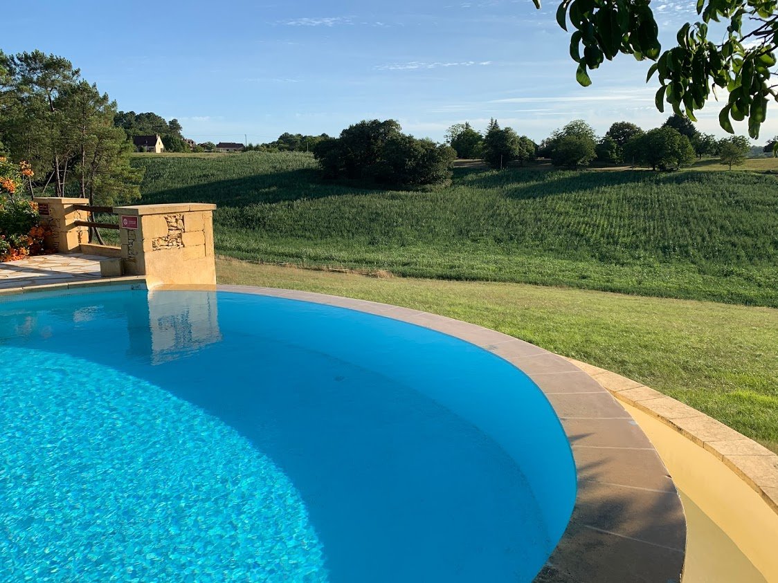 Hotel De La Ferme Lamy-泳池
