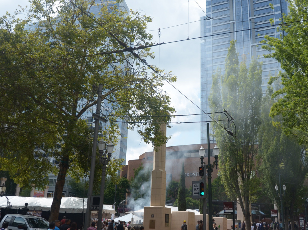 Pioneer Courthouse Square-波特兰必去景点