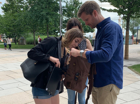 Interaktive Schnitzeljagd durch Hamburgs HafenCity-汉堡必去景点