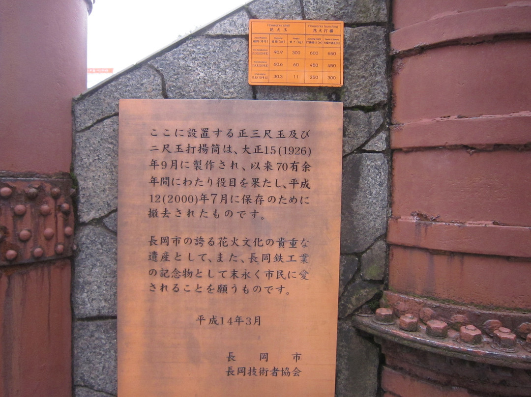 Uchiagetsutsu Monument-长冈市必去景点