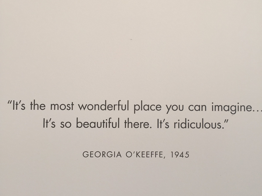 Georgia O'Keeffe: Welcome Center-Abiquiu必去景点