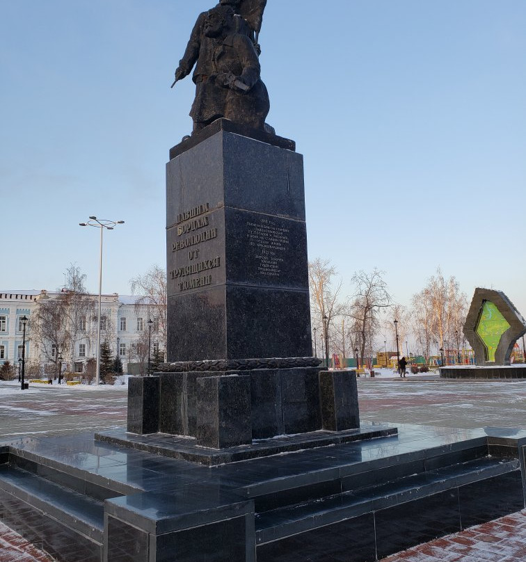 Fontain-Monument to Tyumen Oblast-秋明必去景点