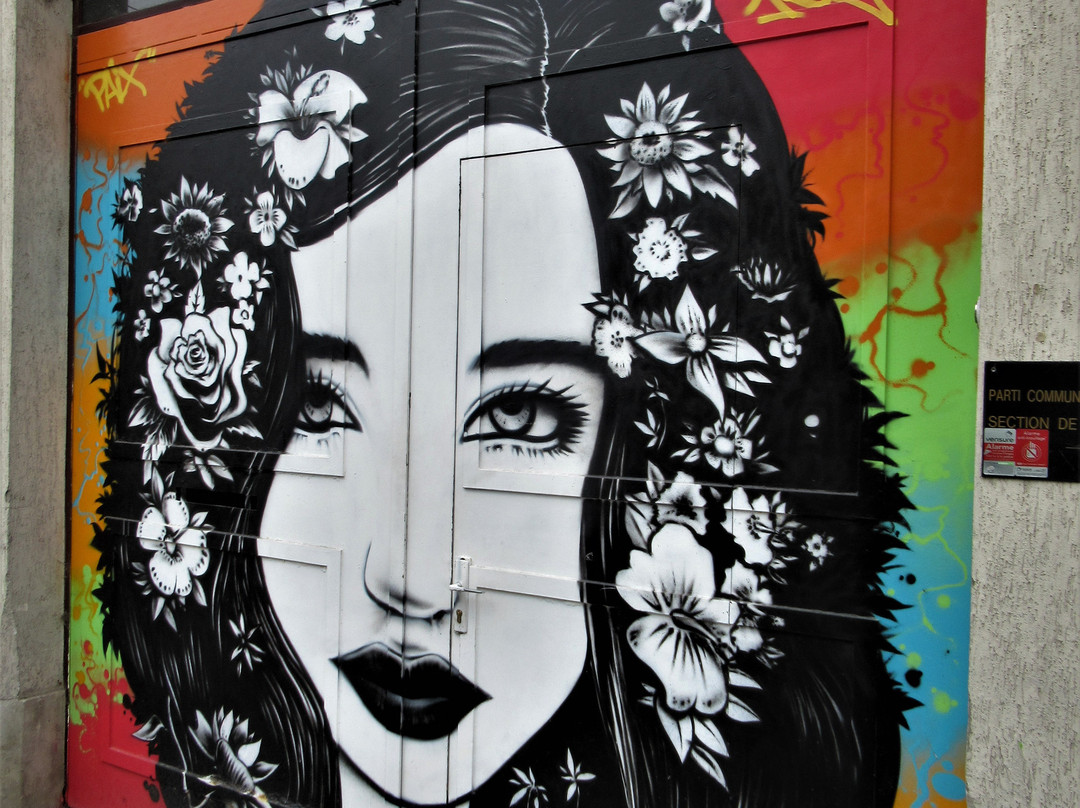 Fresque "Chevelure fleurie"景点图片