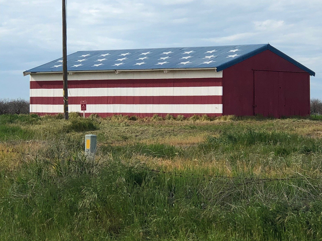 American Flag Barn