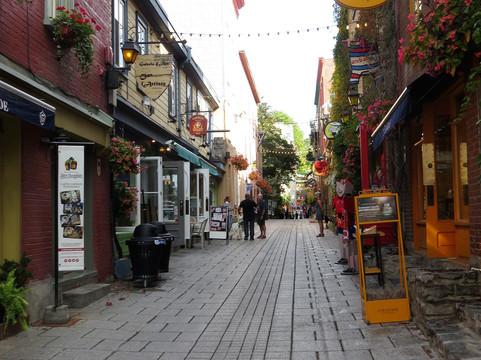 小香普兰街-魁北克市必去景点