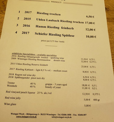 Weingut Weyh-Winningen必去景点