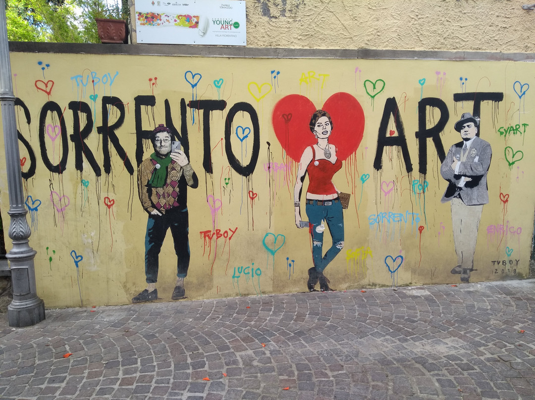 Murale TvBoy-索伦托必去景点