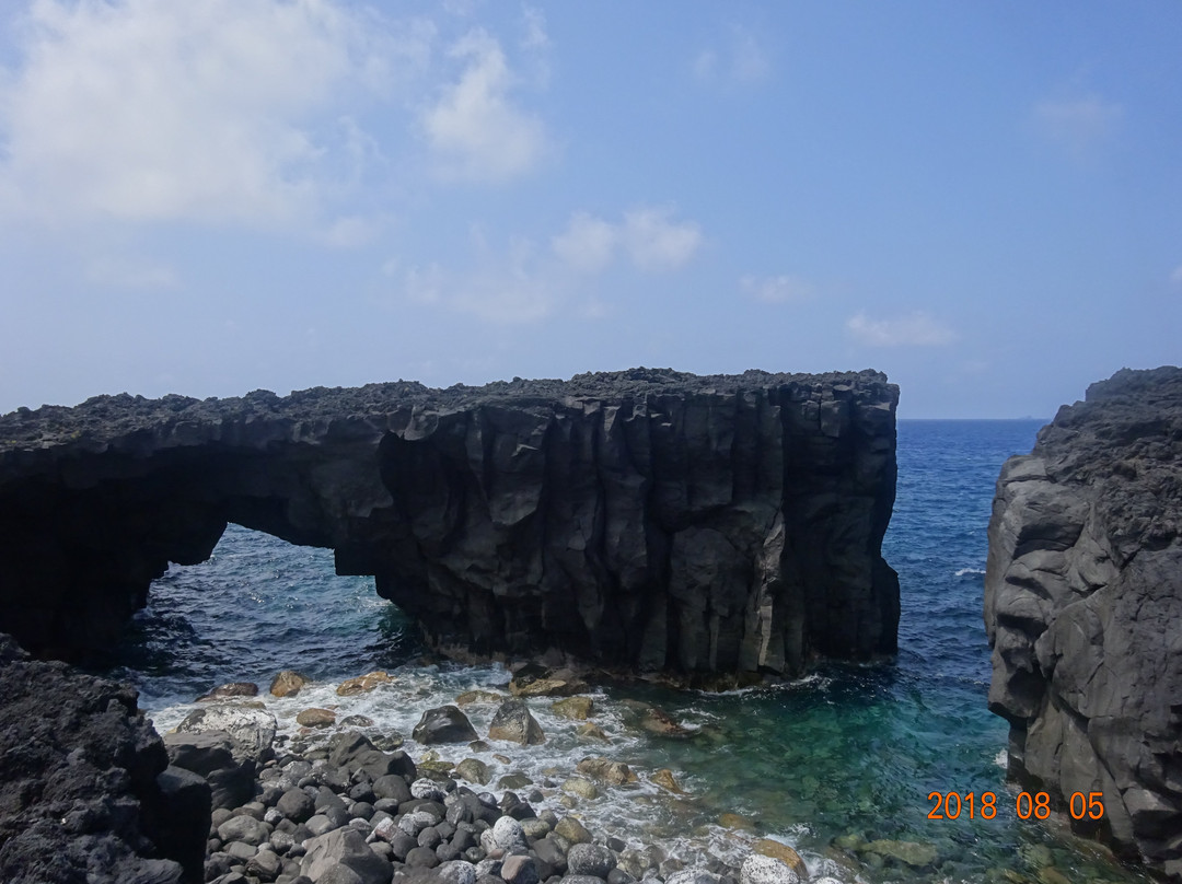 Megane Rock-三宅岛必去景点