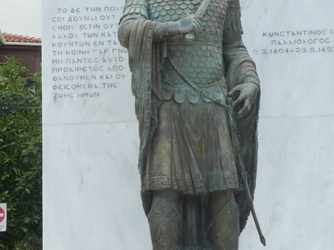 Statue of Constantine Paleologos-米斯特拉斯必去景点