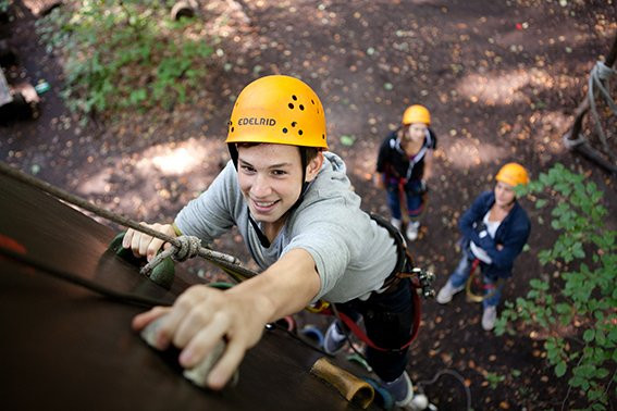 Schwindelfrei der Kletterwald-布吕尔必去景点
