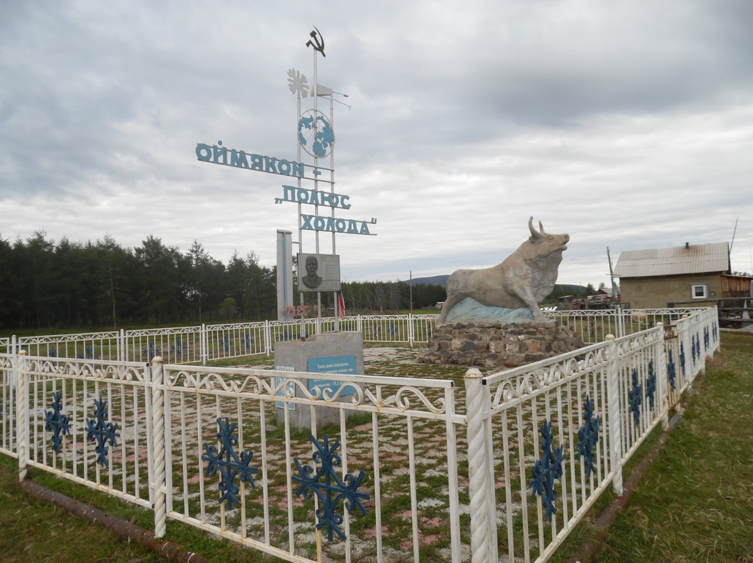 Pole of Cold Monument
