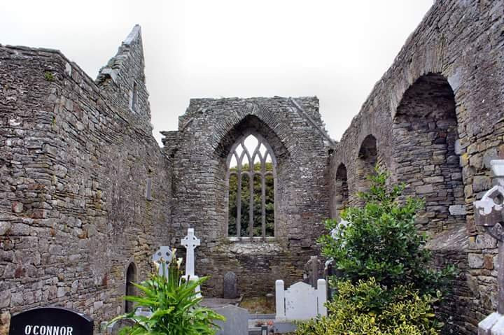 Glin旅游景点-Lislaughtin Abbey